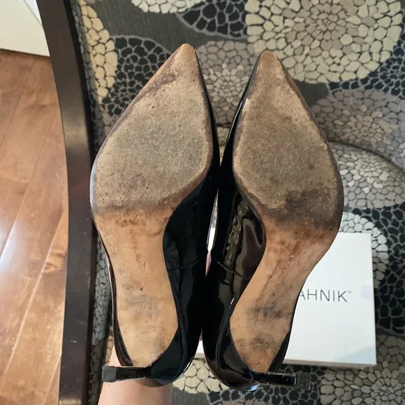 Patent Leather black Manolo Blahnik - Picture 4 of 4